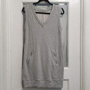 Trina Turk 100% cotton Sleeveless Sweatshirt Mini Dress / Tunic